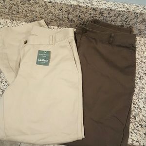 2 pairs of LL Bean Pants
